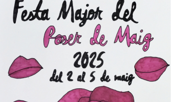 Part del cartell de la Festa Major Infantil Roser de Maig 2025