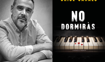 foto d'Oriol Canals i portada llibre