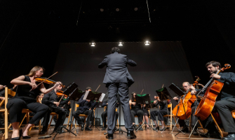 imatge del concert commemoratiu pel 25è aniversari de l’Orquestra Aulos