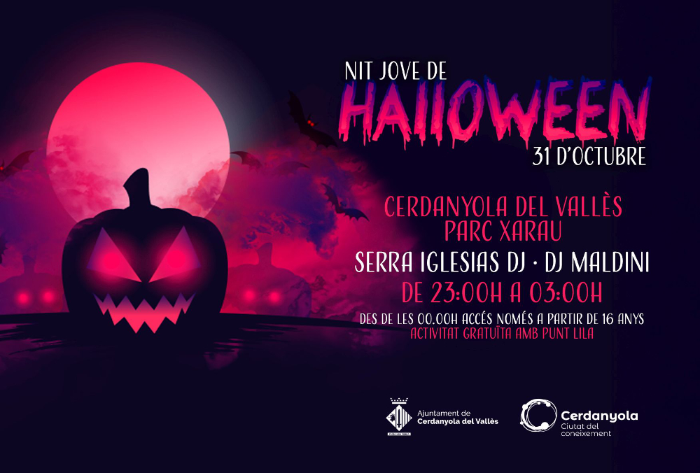 Imatge Nit Jove de Halloween 2026
