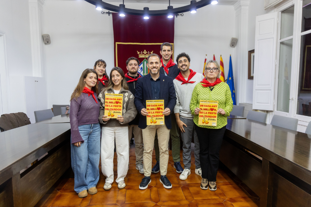 Roda premsa presentació programa Festa de Tardor de Sant Martí 2026